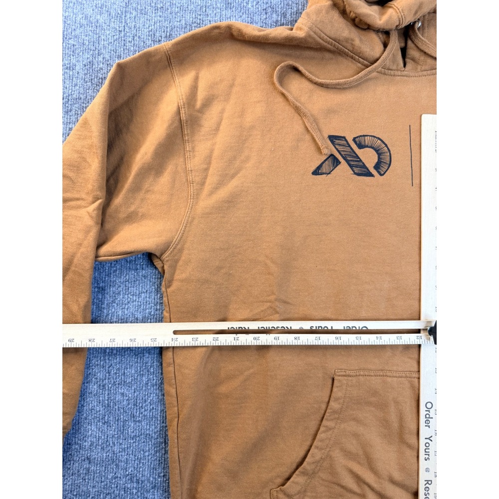 Independent Trading Co Pheasants Forever Hoodie 2XL Brown Graphic Pullover - Picture 6 of 8